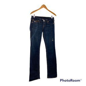 True Religion Women Red Stitch Sz. 26